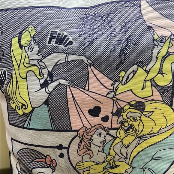Disney Comic Style Pillow with Pastel Colors - Picture 7 of 10